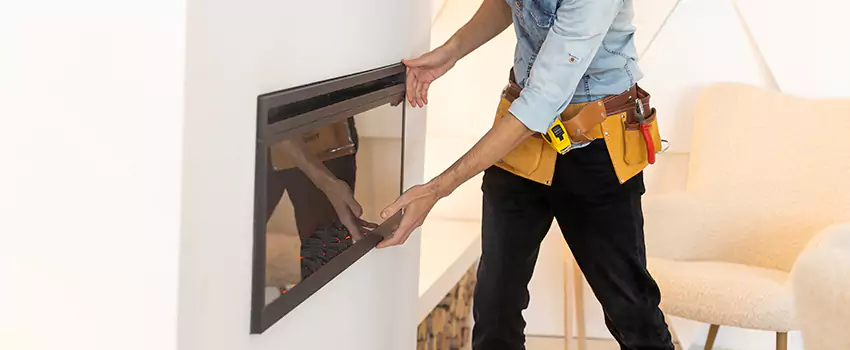 Metal Fireplace Installation in Pasadena, Maryland