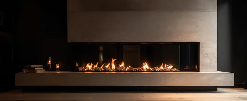 Gas Fireplace Ember Bed Design Services in Pasadena, Maryland