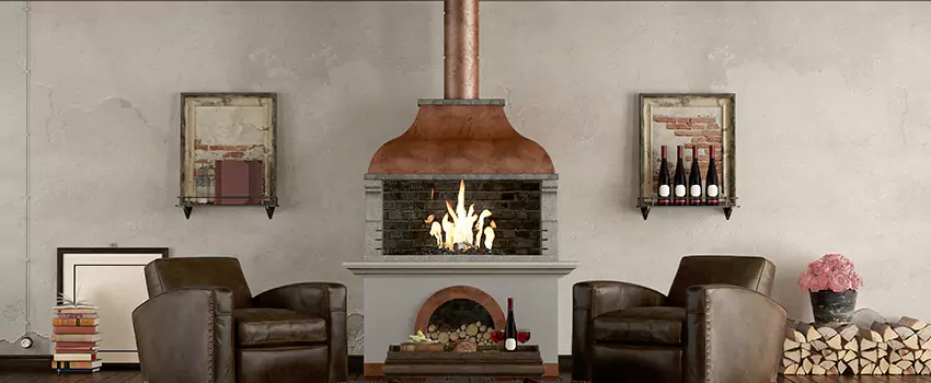 Thelin Hearth Products Providence Pellet Insert Fireplace Installation in Pasadena, MD