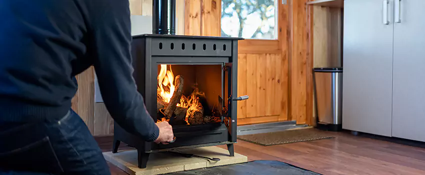 Open Hearth Wood Fireplace Installation in Pasadena, MD