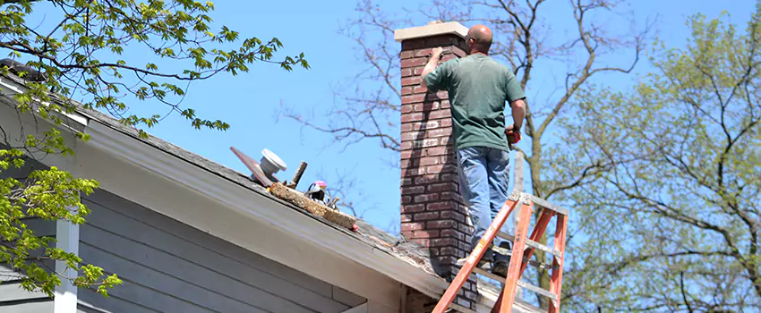 Vinyl and PVC Chimney Flashing Installation in Pasadena, MD